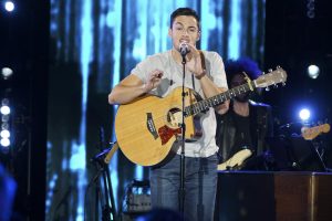 Garrett Jacobs performs on American Idol